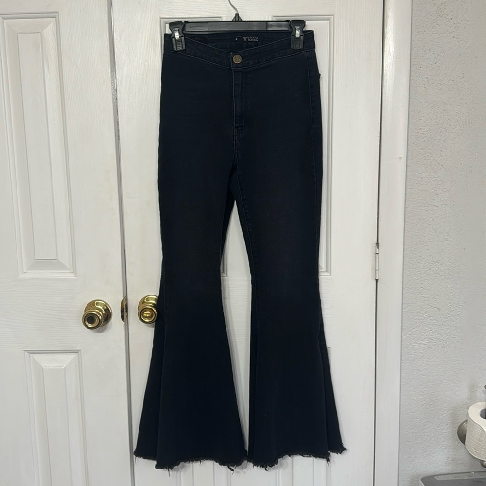 L&B Lucky & blessed black jeans 6